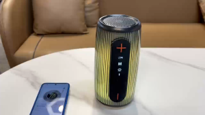PLUSE 6 Wireless Speakers | 360° RGB Light Show | 50W Deep Bass | HIFI Sound Quality | MP3/TF Card Mode | 18H Playtime | Portable Party Speaker with TWS Pairing