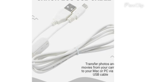 Genuine Canon USB Cable EOS 1500D 1300D 1100D 1000D 750D 700D 650D 600D 550D 500D 400D 70D 60D 50D 40D 30D