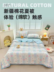 Washable Cotton Air Conditioner Quilt Summer Cool Single 2025 New Design Lightweight Cotton Filling Phoenix Core Polyester Fiber