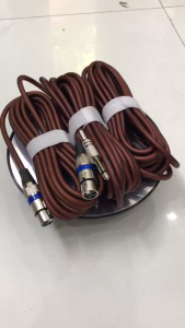 Dây Micro Cao Cấp Canon dài 5M 1 Đầu Canon cái 1 đầu 6 Ly Dùng cho các dòng micro có dây
