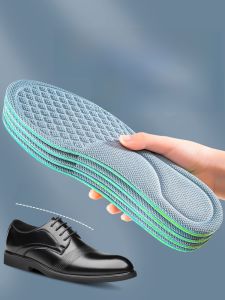LINGMIAO | Anti-Odor Absorbent Breathable Mens Shoe Insoles 2 Pairs