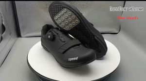 Men Cycling Shoes Non-locking Rubber Sole Road Bike Shoes Non Cleats Mountain Bike Shoes