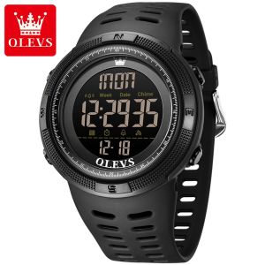 OLEVS Smart Sport Watch - Waterproof Digital Display Fashion Simple Breathable Mesh Strap - Perfect for Hiking Running & Daily Fitness