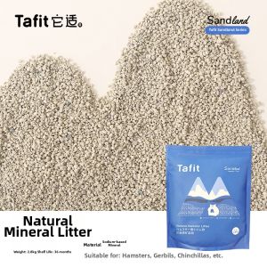 Odor-Removing Bath Sand for Hamsters and Guinea Pigs Na-based Clay