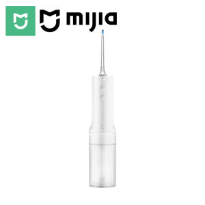 MIJIA Electric Oral Irrigator 2 – Ultrasonic 3 Modes 200mL Tank 2-Min Auto-Off90-Day Gentle UseWater Flosser Dental