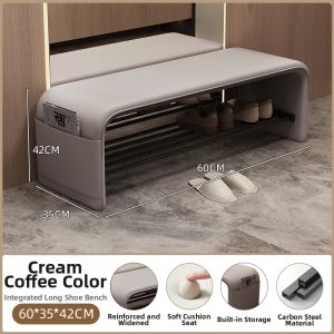 High-End Doorway Shoe Bench