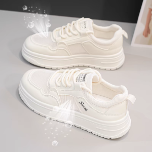 Giày Lưới Mùa Hè Cho Nữ Giày Lưới Thoáng Khí Giày Lưới Đế Đơn Giày Lưới Khoét Lỗ Giày Lưới Đế Phẳng Giày Lưới Đế Cao Su