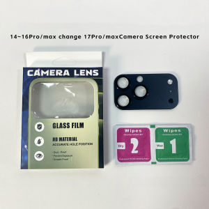 Metal Camera Protector for iPhone 16 15 14 Pro / Max Convert to 17 Pro / Max Anti-scratch Lens Film Transformed Into 17P 17PM