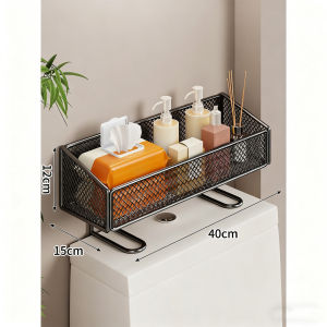 Giá Để Đồ Trên Bồn Cầu Phòng Tắm Đa Năng Giá Để Đồ Trong Nhà Tắm Đơn Giản Đồ Dùng Vệ Sinh Phòng Tắm Chất Liệu Sắt Không Cần Khoan