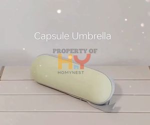 HOMYNEST Payung Lipat Mini Kapsul Anti UV Kain Tebal Premium Quality