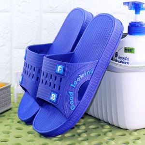 รองเท้าแตะลำลองบ้านพื้นหนาไซส์ใหญ่สำหรับผู้ชายและผู้หญิง รองเท้าแตะสำหรับเดินไปข้างนอกในฤดูร้อน สวมใส่สบาย ทนทานต่อการสึกหรอ ป้องกันการลื่นไหล