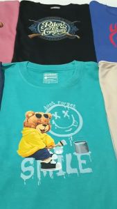 High Quality 2024 Trending Black T-Shirt for Men New Design BM24016