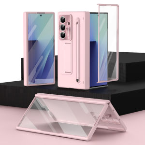 szhaiyu | Phone Case for Samsung Galaxy Z Fold 8 Ultra Z Fold 8 7 6 With Invisible Bracket S Pen Slot Screen Film Armor Shockproof Cover