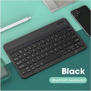 【Local WARRANTY】10inch Wireless bluetooth keyboard mouse for laptop mobile keyboard mini bluetooth