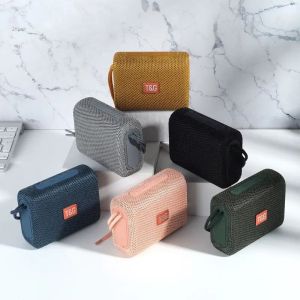 Bluetooth Speaker TG313 Mini Portable Outdoor Amplifier Waterproof Bass HIFI Loudspeaker Box LED Light support TF Card FM Radio