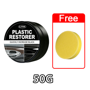 Car Plastic Restorer Back To Black Gloss Auto Interior Leather & Panel Renewal Wax Coating Agent Auto Polish And Repair Coating