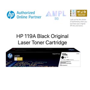 Genuine HP 119A 119 Original Laser Toner Cartridge for HP Color Laser 150nw HP Color Laser 150a HP Color Laser MFP 178nw HP Color Laser MFP 178nwg HP Color Laser MFP 179fnw HP Color Laser MFP 179fwg W2090A W2091A W2092A W2093A 119A B C M Y