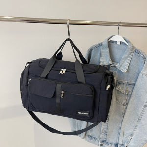 Large Capacity Travel Bag for Men And Women Going out Business Trip Backpack with Clothes Bag Luggage Cover Fashionable Trendy Nylon