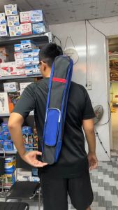 Túi Đựng Cần Câu Cá Bao Cần Tay Xanh Đen Cao Cấp Siêu Bền Có Chống Thấm