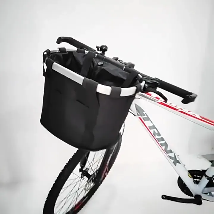 Basket Detachable Folding Bike Front Basket Bicycle Front Basket