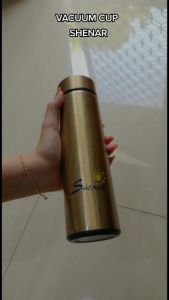 TERMOS VACUUM CUP/ BOTOL AIR MINUM/ DINGIN PANAS STAINLESS STEEL THERMOS SHENAR/ VACUUM LED SMART TOUCH