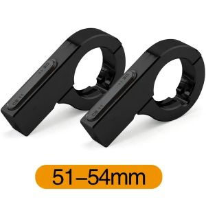 28-58mm Motorcycle Universal LED Front Fork Tube Turn Signal Light Running Indicator Mount Clamp for Harley Honda Suzuki Aprilia