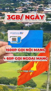 Sim 12FCLUB Vinaphone Trọn Gói 12 Tháng - Data 3GB/Ngày Miễn Phí 1560 Phút Gọi Mỗi Tháng - Không Nạp Tiền Không Phát Sinh Chi Phí . FREESHIP - CHƯA KÍCH HOẠT