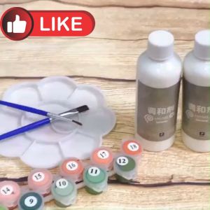 Dung dịch pha loãng màu acrylic khắc phục màu khô 100ml. Dung môi pha màu acrylic