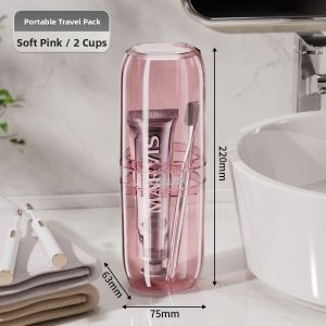 Portable Travel Antibacterial Four-In-One Washing Mouth Cup Ultra Lightweight Toothbrush Cup for Personal Hygiene And Cleaning