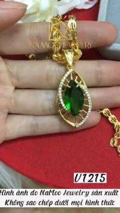 Dây Chuyền Nữ Đính Đá Sang Trọng V1215 Cực đẹp