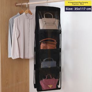 EVERTE | Bag Storage Hanging Organizer For Wardrobe