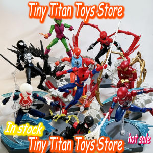 Marvel | Marvel Spider-Man Building Blocks superhero Infinite First Series Movable Assemble Action Figure Venom Educational Toy fans Gift