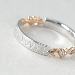 Chow Sang Sang 周生生 V&A The Art of Romance 18K Gold Ring (Size: 09 to 17) 93324R