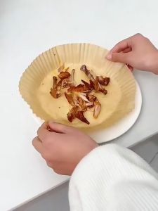 【พร้อมสต็อก|ส่งจากกทม】 ถาดกระดาษหม้อทอดไร้น้ำมัน 30/50ชิ้น ถาดกระดาษหม้อทอดอากาศ แผ่นรองหม้อทอดไร้น้ำมัน สีธรรมชาติ ไม่ต้องล้างหม้อ