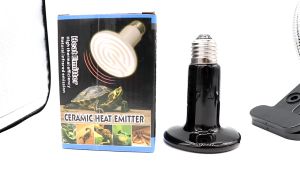 Pet Heating Light Bulb Infrared Black Ceramic Emitter Heat Lamp Bulb For Reptile Animals Heater Brooder