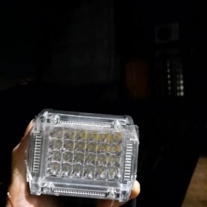 Lampu Tembak Cwl Lampu Sorot 24 Led 2 Mode Lampu Utama Senja Biru Merah Flash