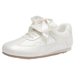 DUSTO | Silver Ballet Style Training Womens Shoes Flat Leisure