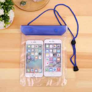 Three Fold Universal Phone Bag Full View Waterproof Phone Bag Storage