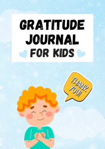 Gratitude Journal for Kids: A Fun & Interactive Journey to Thankfulness planner kids worksheets