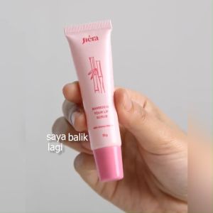 [BUNDLING] JIERA Exfoliating Care Set Lip Serum 10ml + Lip Scrub 10gr with Double Exfoliating Power & Extra Antioxidant Membantu Mencerahkan Bibir