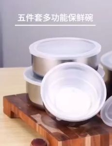 Rantang Stainless Steel Isi 5 / Fresh Box Murah Meriah Good Quality