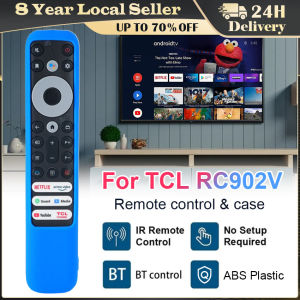 ❤️【Same Day Delivery】 RC902V FMR1 Voice Remote Control for TCL 8K Qled Smart TV Voice Remoto 50P725G 55C728 75C728 X925PRO 65X925 IFFALCON 75H720 306A-TCL-TV-RC-RC902V