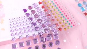 Stiker PERMATA & Hiasan Sticker Timbul DIY: Dekorasi Sticker Diamond Cantik