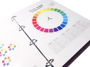 Japanese Four Seasons Body System Color Consultant Wall Chart PCCS Color Correction Circle Beauty Tool Cotton Makeup Puff