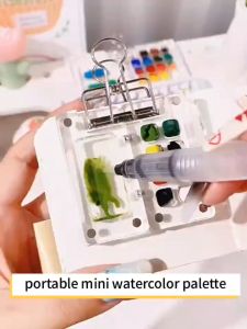 Mini Palette Watercolor & Akrilik 15/8 Hole: Mengenal & Maksimalkan