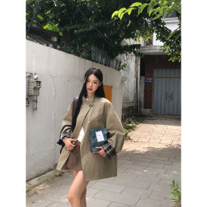 Autumn New Stylish Petite British Style Trench Coat