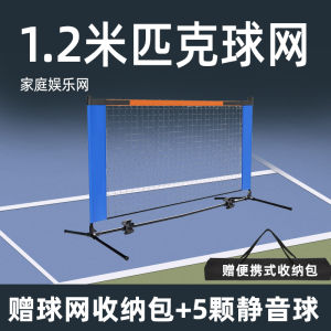 Ziioe Portable Folding Net Stand for Pique Ball Indoor Outdoor Competition Standard 67/2 Meters Retractable Sports Fitness
