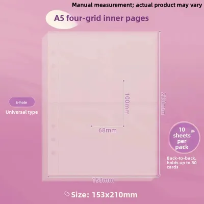 ZEEGO | Ins Style Cuteness Four-grid A5 Card Album