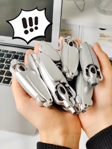 2pcs Pena Dekompresi Otomatis /Alat Tulis Menyenangkan/ Pena Transformasi Trendy