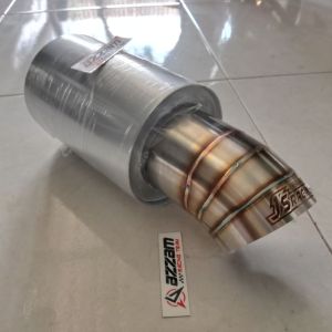 KNALPOT JS RACING TITAN SUARA GAHAR WOR UNTUK MOBIL AVANZA BRIO MOBILIO CALYA PAJERO FORTUNER ALYA GRANDMAX XENIA DLL